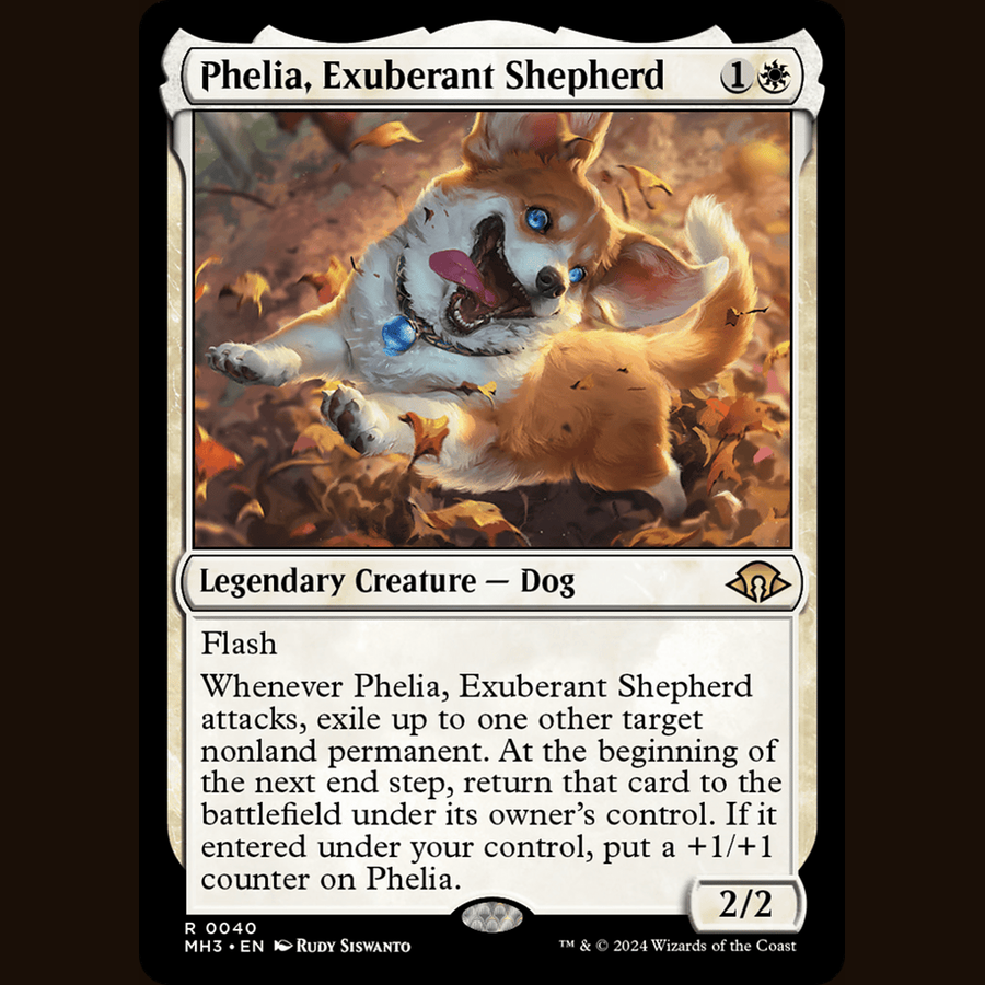 Phelia, Exuberant Shepherd [Modern Horizons 3] full-card image