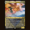 Drana and Linvala (Showcase) [March of the Machine] full-card image
