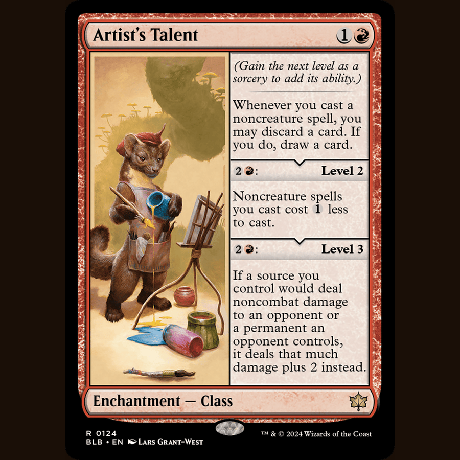 Artist's Talent [Bloomburrow] full-card image