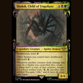 Shelob, Child of Ungoliant (Showcase Scrolls) [Universes Beyond: The Lord of the Rings: Tales of Middle-earth] full-card image