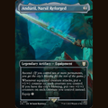 Anduril, Narsil Reforged (Borderless) [Commander: The Lord of the Rings: Tales of Middle-earth] full-card image