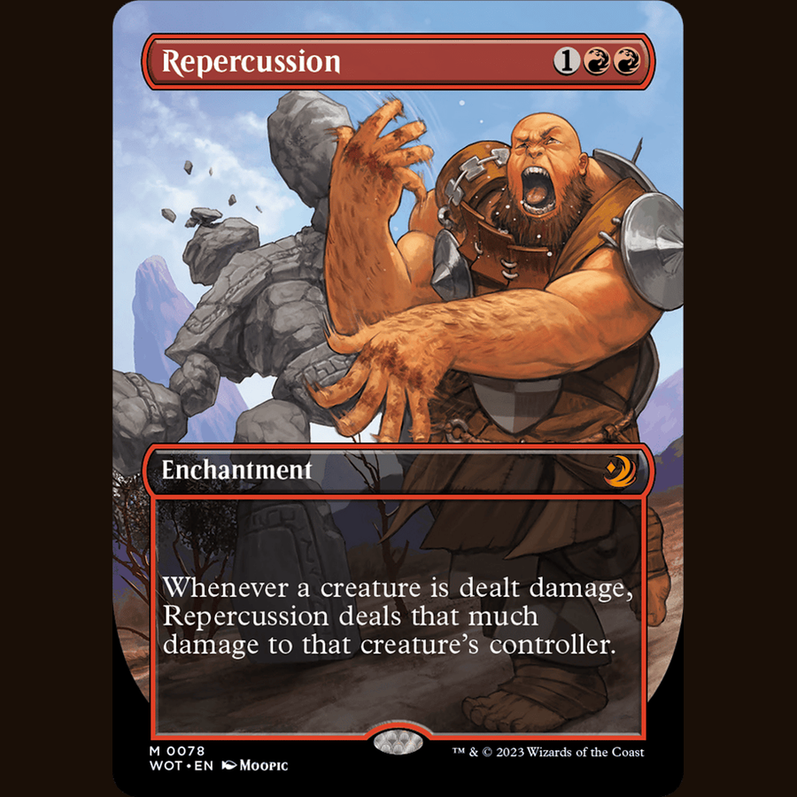 Repercussion (Anime Borderless) [Wilds of Eldraine: Enchanting Tales] full-card image