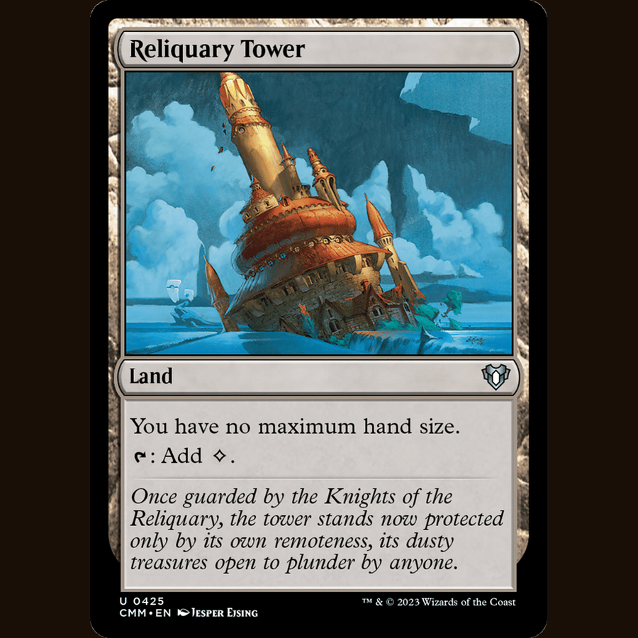 Reliquary Tower [Commander Masters] full-card image