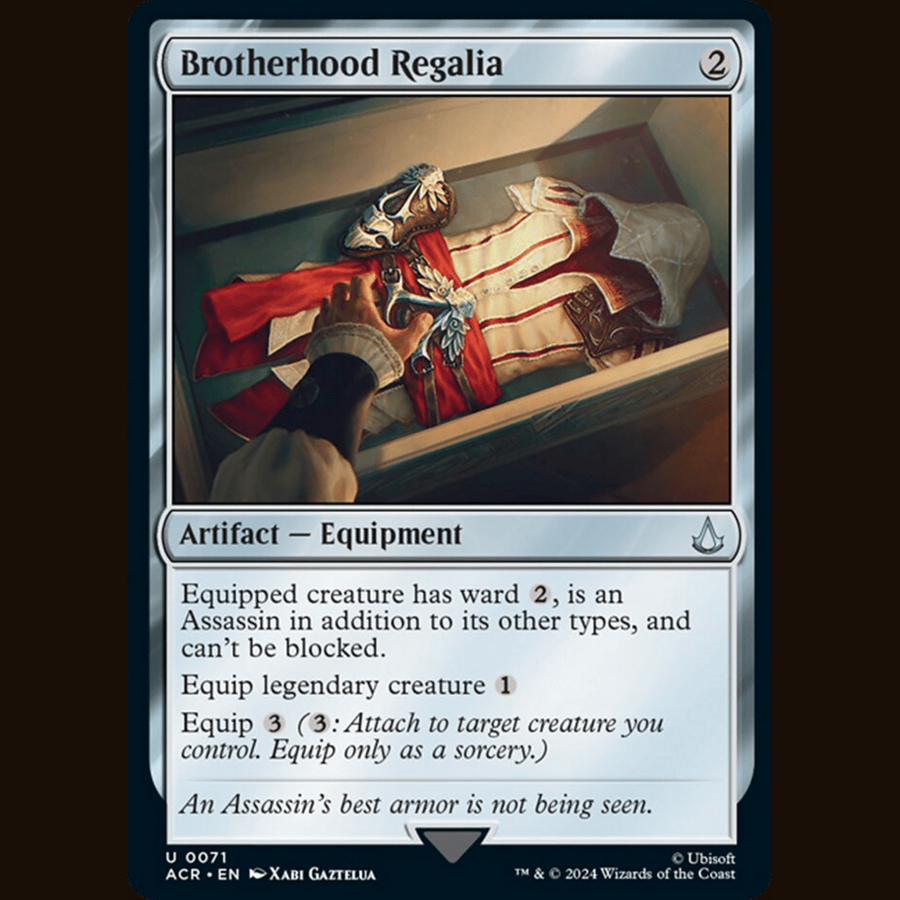 Brotherhood Regalia [Universes Beyond: Assassin's Creed] full-card image
