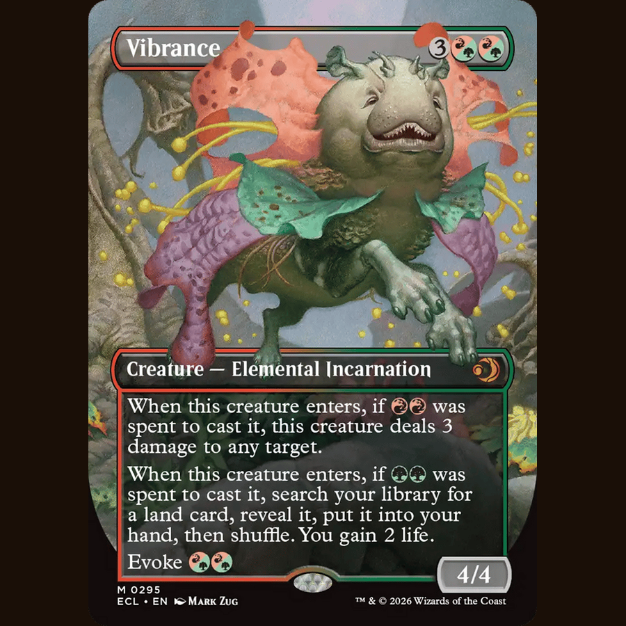 Vibrance (Borderless) [Lorwyn Eclipsed] full-card image