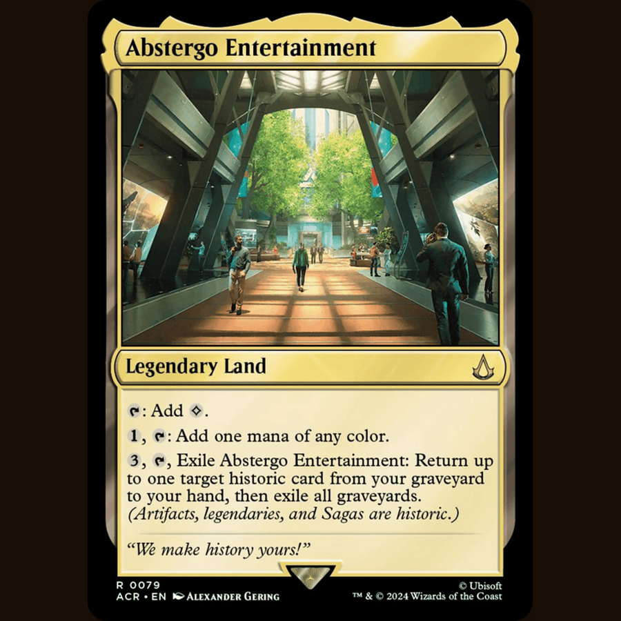 Abstergo Entertainment [Universes Beyond: Assassin's Creed] full-card image