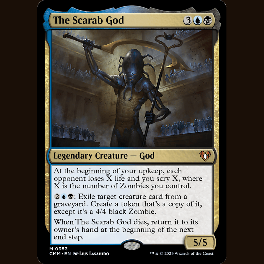 The Scarab God [Commander Masters] full-card image