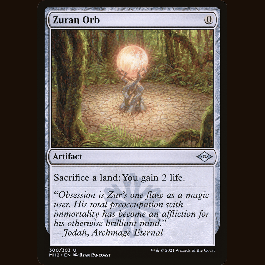 Zuran Orb [Modern Horizons 2] full-card image