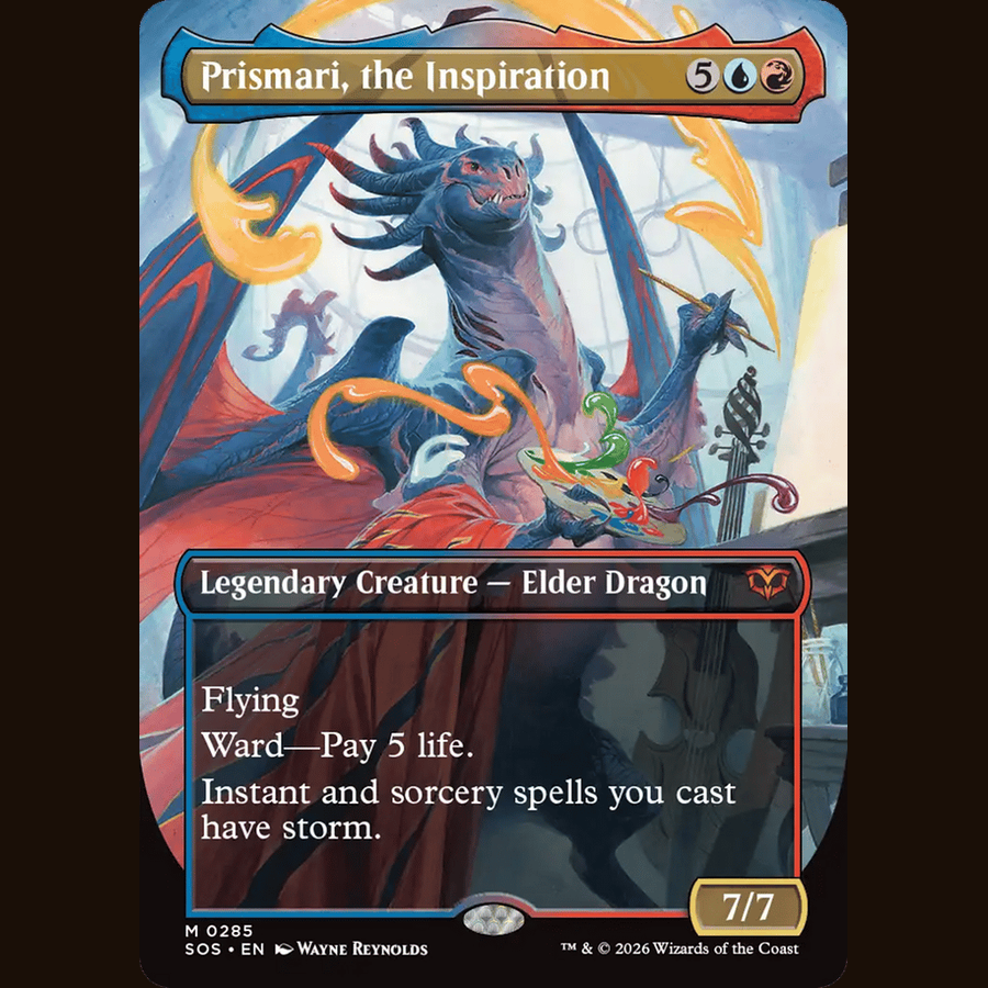 Prismari, the Inspiration (Borderless) [Secrets of Strixhaven] full-card image