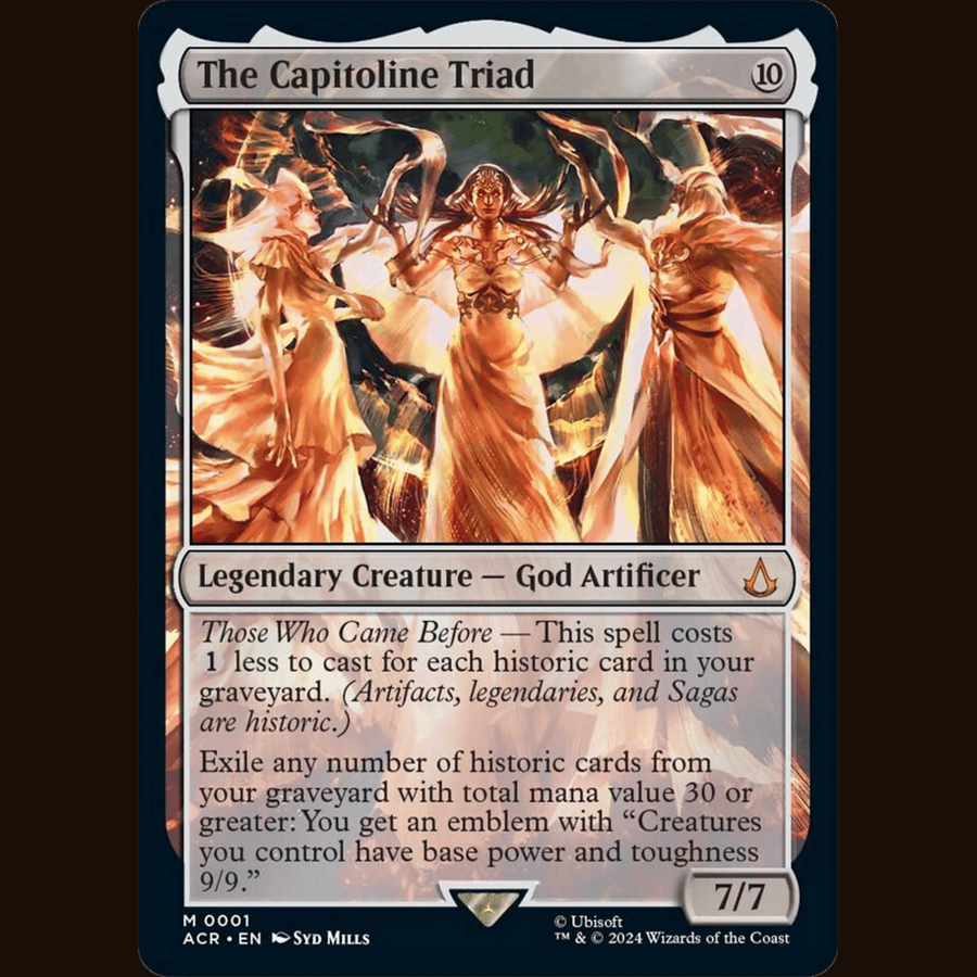The Capitoline Triad [Universes Beyond: Assassin's Creed] full-card image