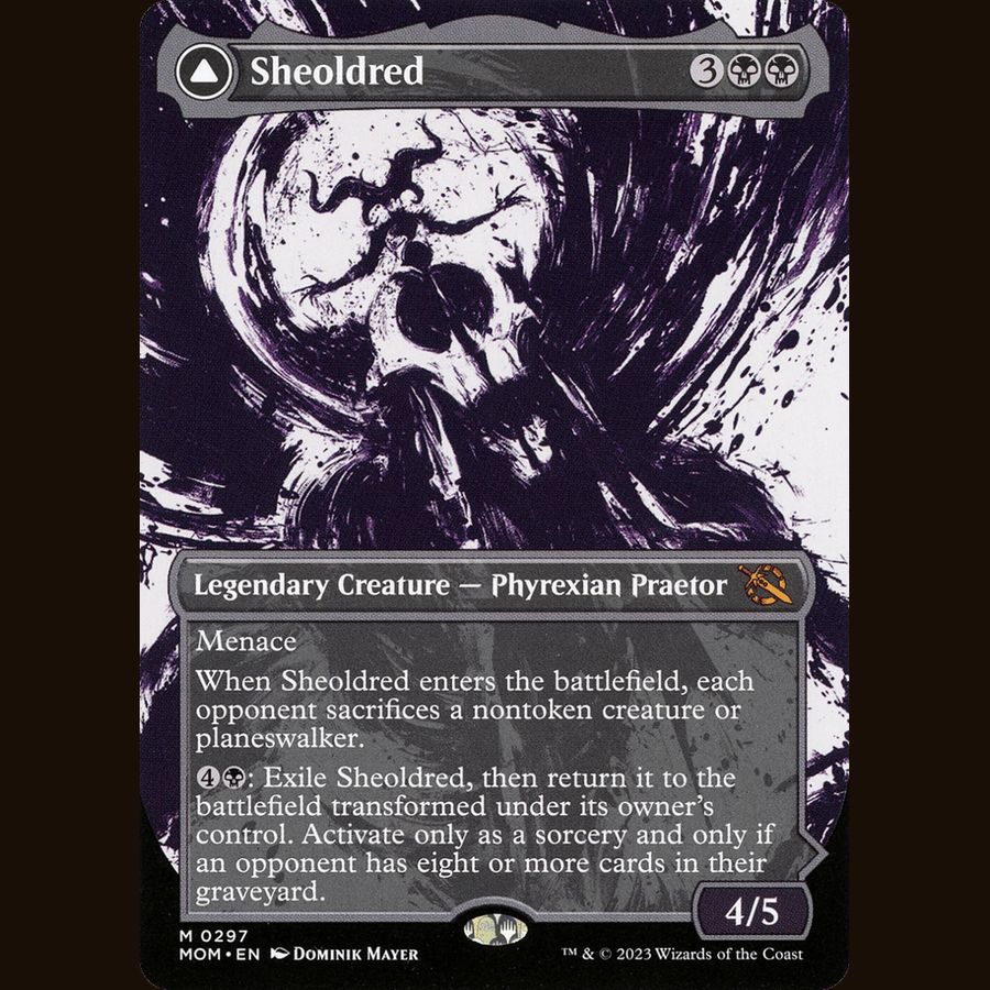 Sheoldred (Showcase) [March of the Machine] full-card image