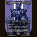 Cecil, Dark Knight (Borderless) (Surge Foil) [Universes Beyond: FINAL FANTASY] full-card image