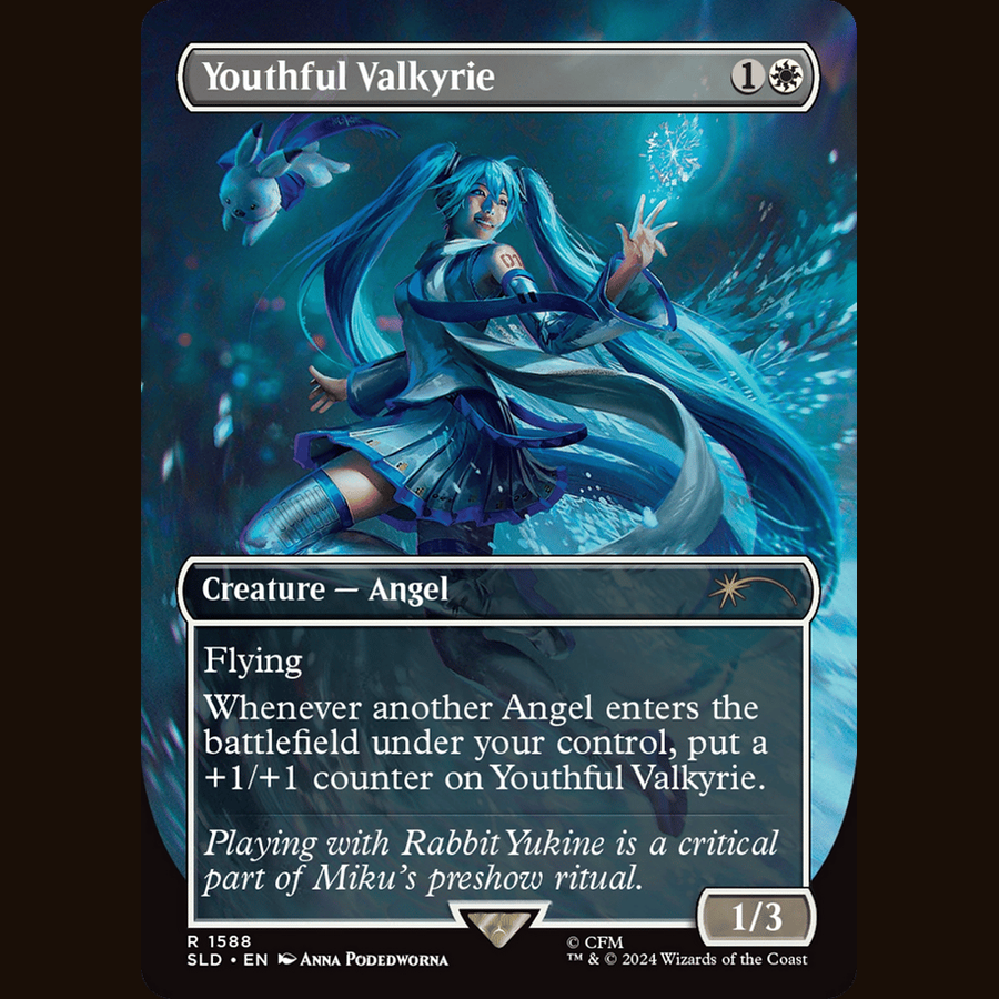 Youthful Valkyrie [Secret Lair Drop Series] full-card image