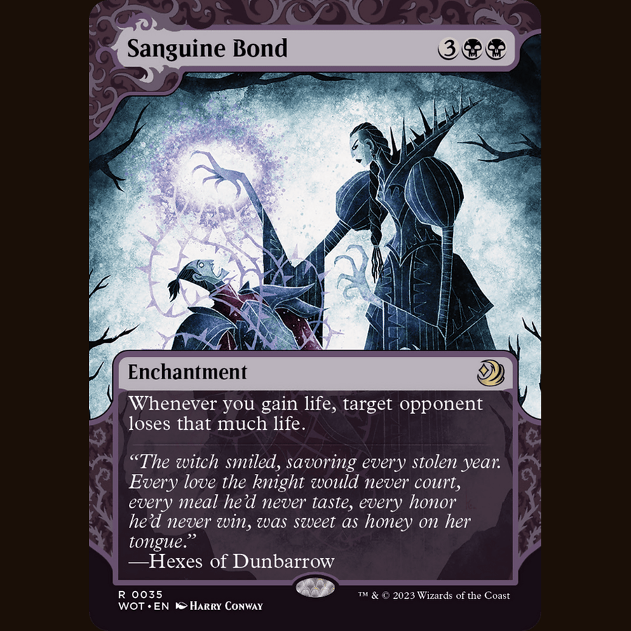Sanguine Bond [Wilds of Eldraine: Enchanting Tales] full-card image