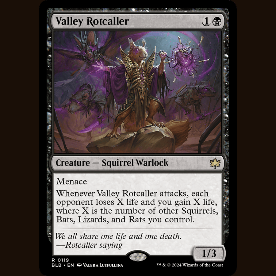 Valley Rotcaller [Bloomburrow] full-card image