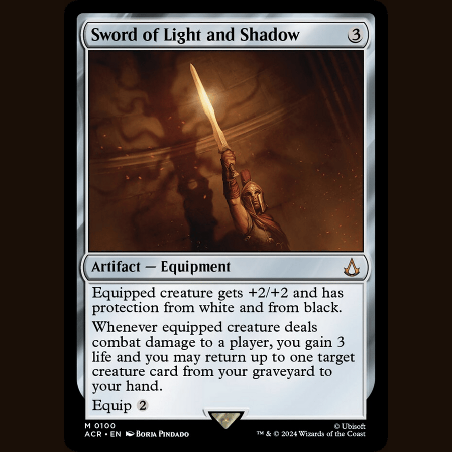 Sword of Light and Shadow [Universes Beyond: Assassin's Creed] full-card image