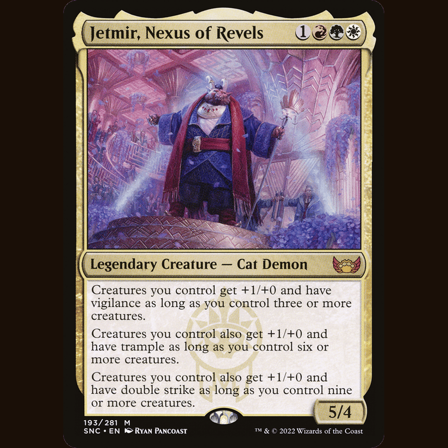 Jetmir, Nexus of Revels [Streets of New Capenna] full-card image