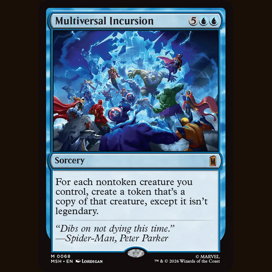 Multiversal Incursion [Marvel Super Heroes] full-card image