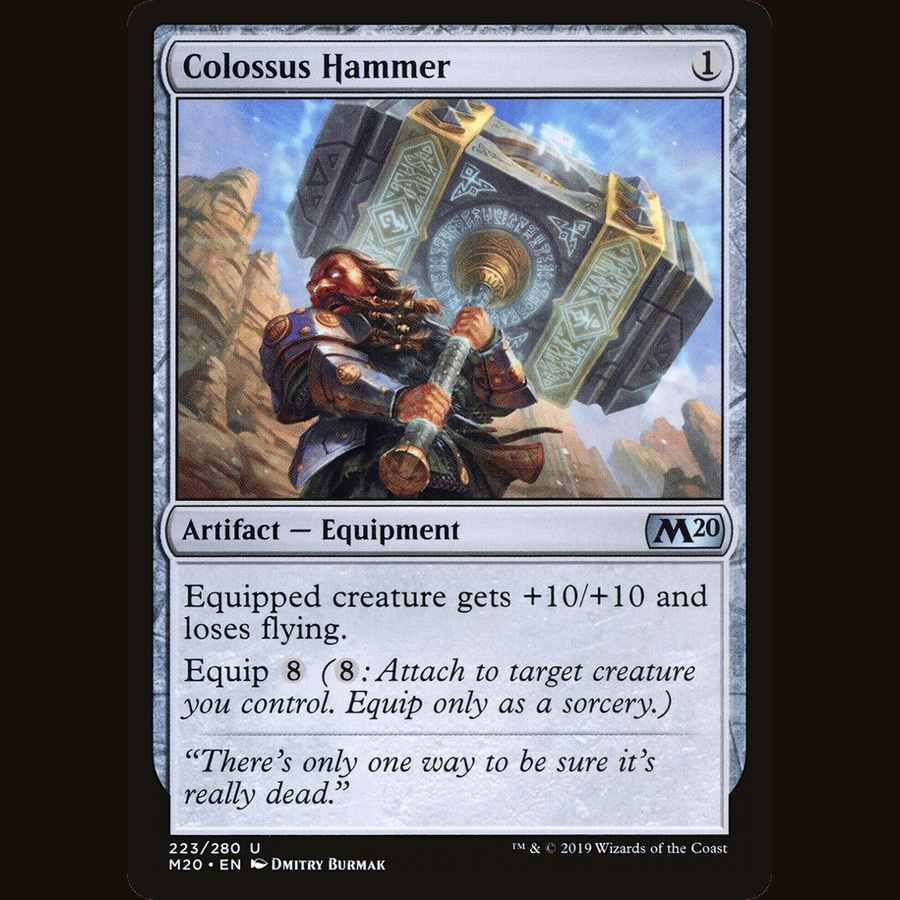 Colossus Hammer [Core Set 2020] full-card image