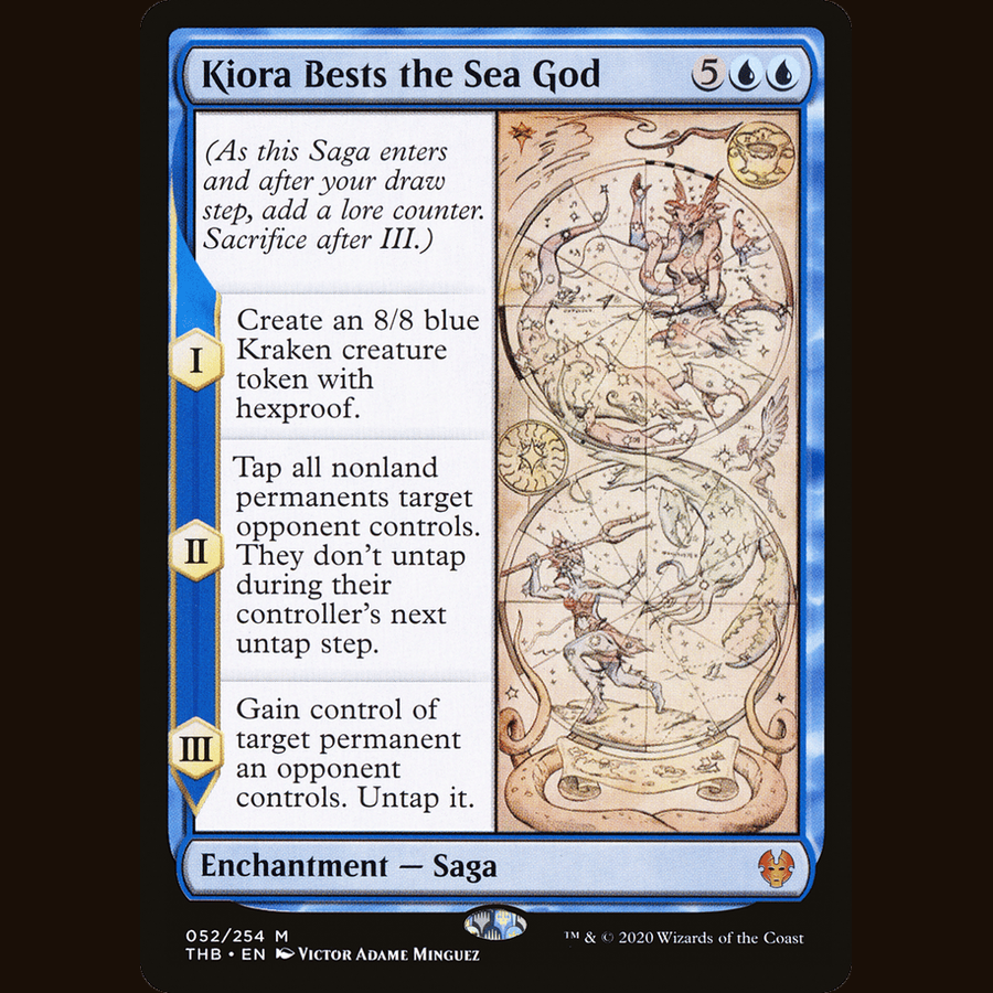 Kiora Bests the Sea God [Theros Beyond Death] full-card image