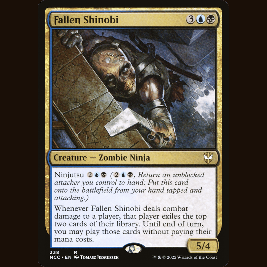Fallen Shinobi [Commander: Streets of New Capenna] NCC #338 card image