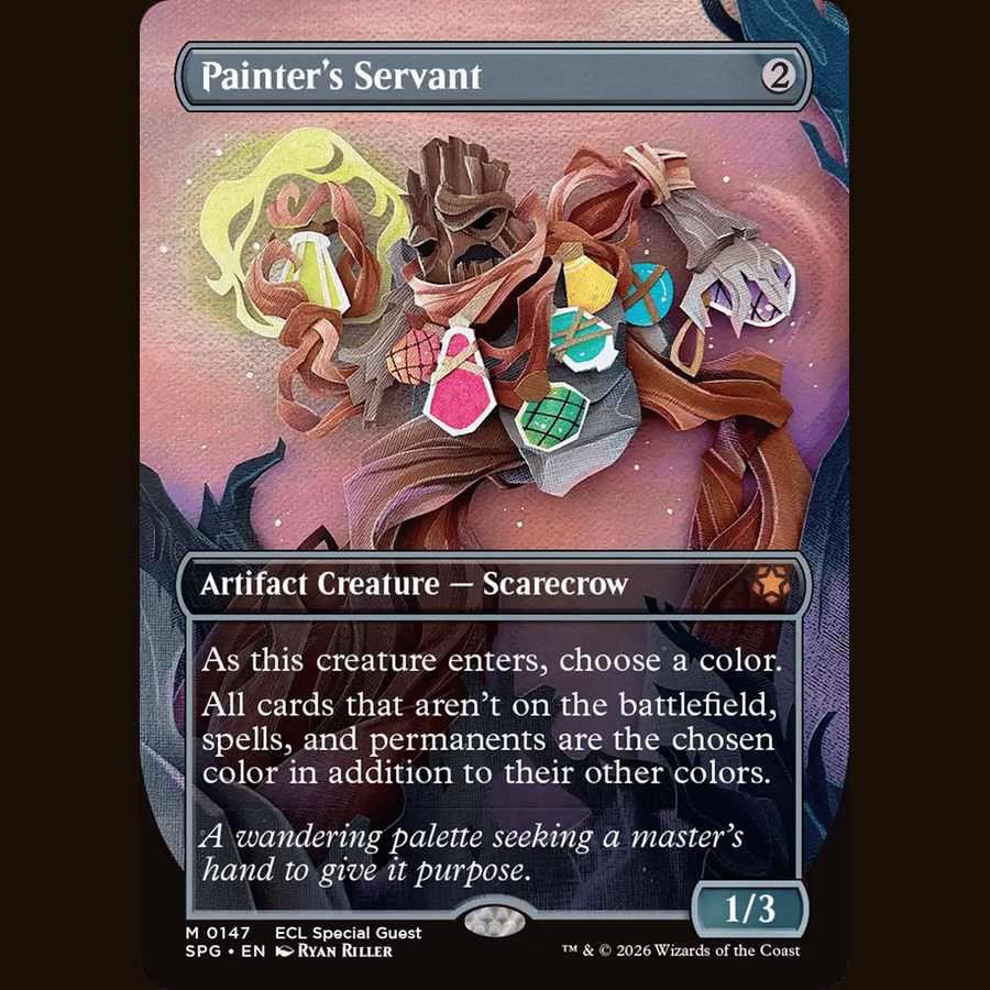 Painter's Servant (Borderless) [Special Guests] full-card image