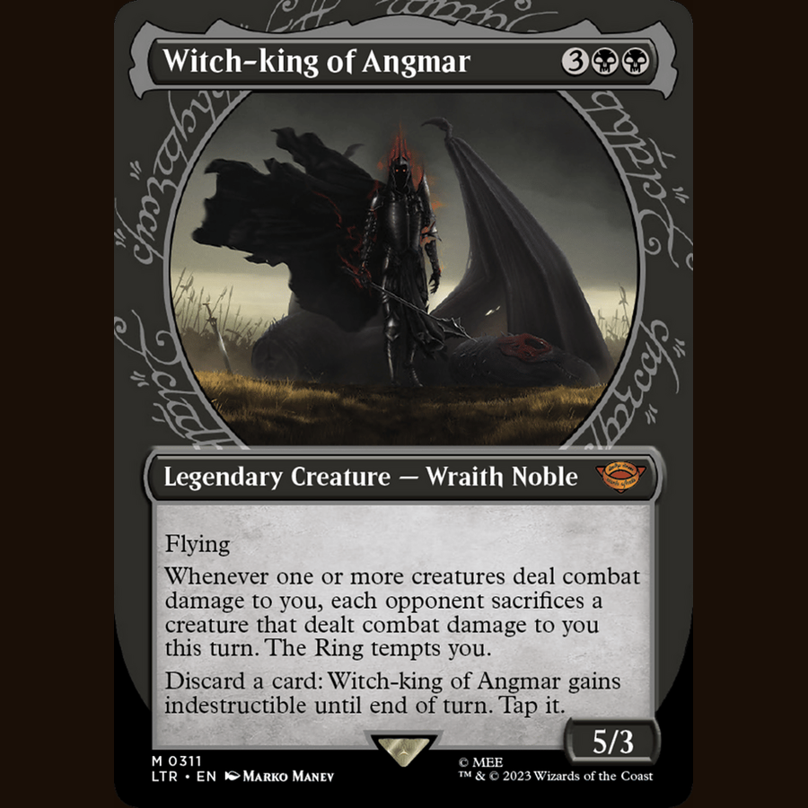 Witch-king of Angmar (Showcase) [Universes Beyond: The Lord of the Rings: Tales of Middle-earth] full-card image