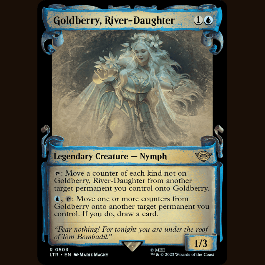 Goldberry, River-Daughter (Showcase Scrolls) [Universes Beyond: The Lord of the Rings: Tales of Middle-earth] full-card image