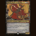 Judith, the Scourge Diva (Halo Foil) [March of the Machine: Multiverse Legends] full-card image