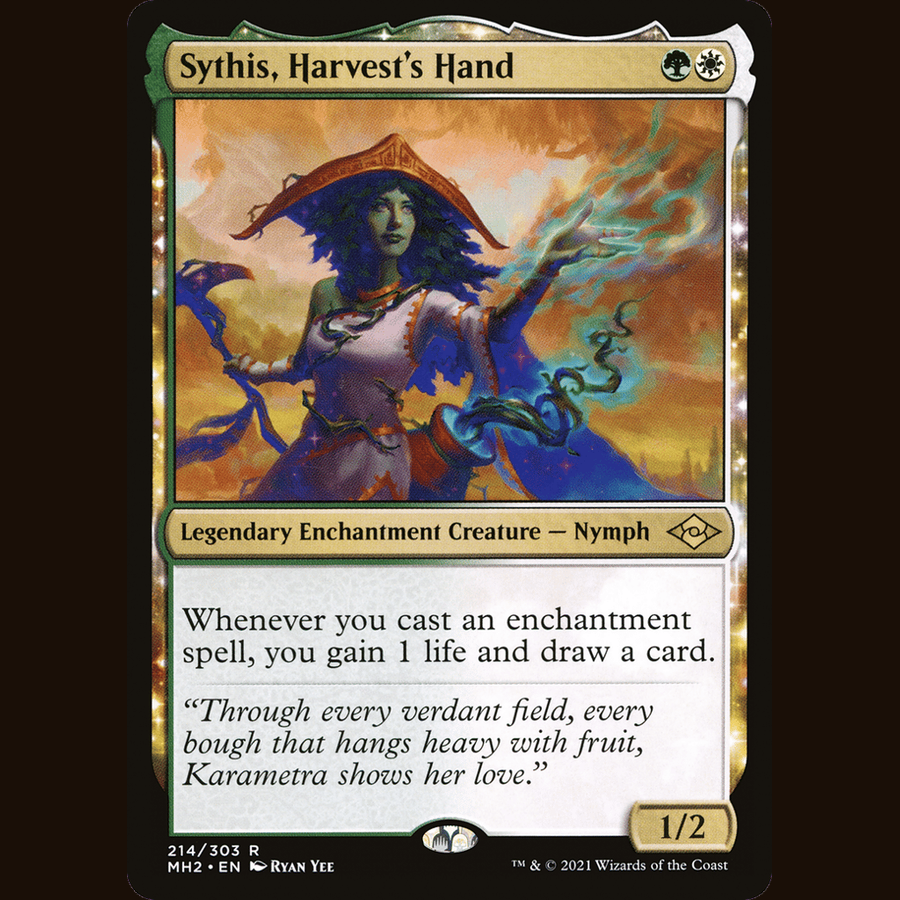 Sythis, Harvest's Hand [Modern Horizons 2] full-card image