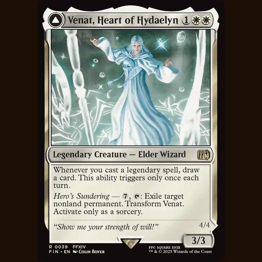 Venat, Heart of Hydaelyn [Universes Beyond: FINAL FANTASY] full-card image