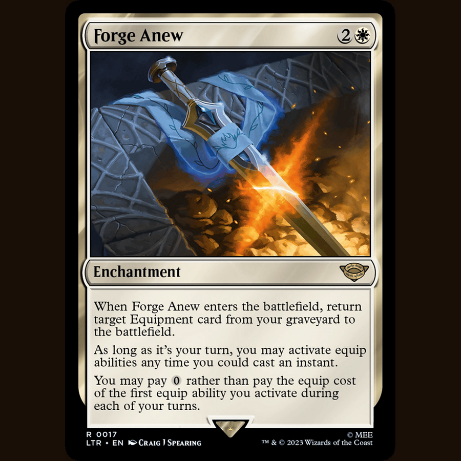 Forge Anew [Universes Beyond: The Lord of the Rings: Tales of Middle-earth] full-card image