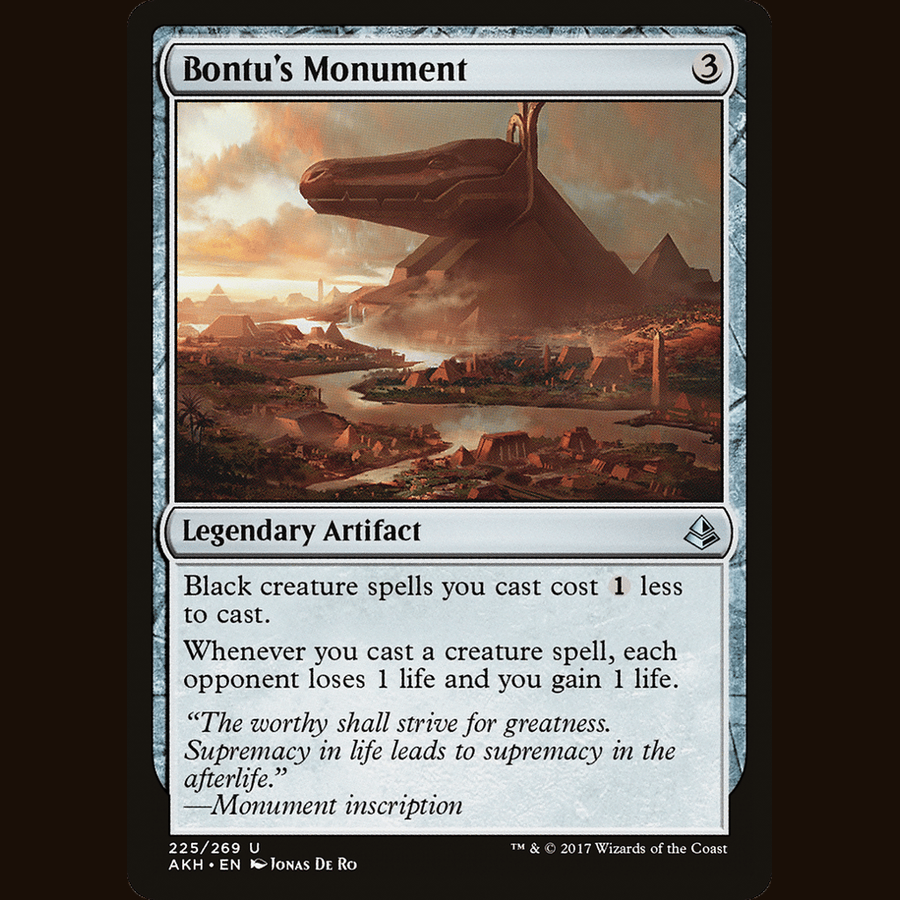 Bontu's Monument [Amonkhet] full-card image