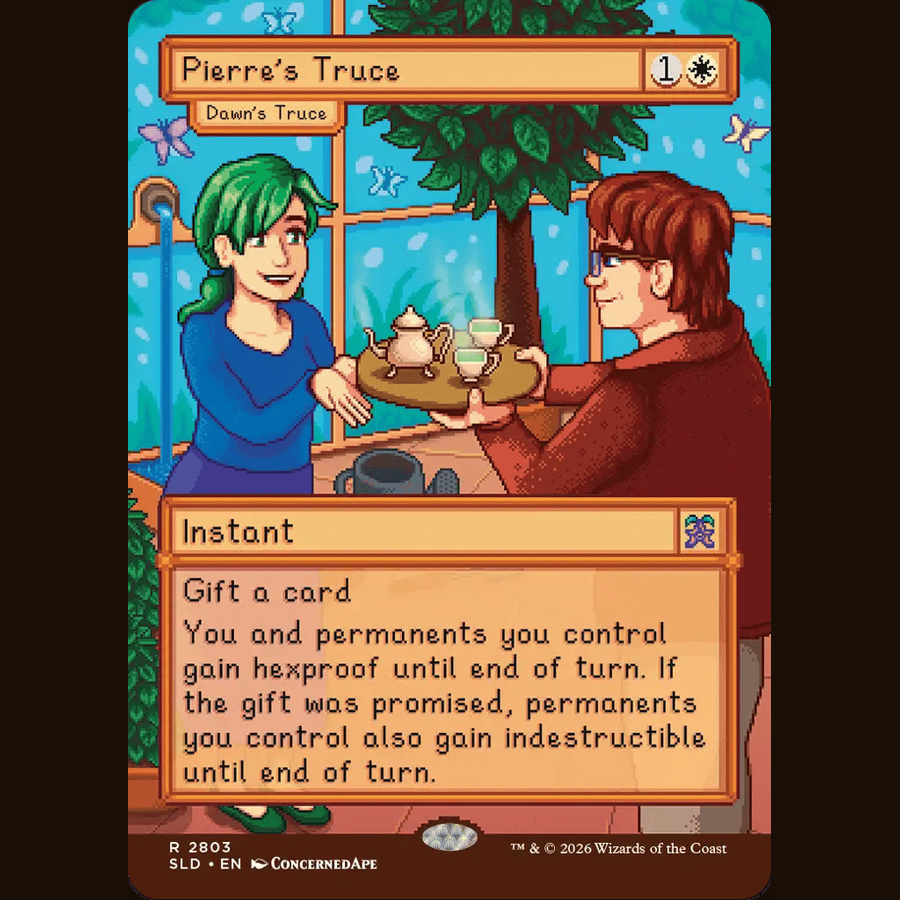 Pierre's Truce - Dawn's Truce [Secret Lair Drop Series] full-card image