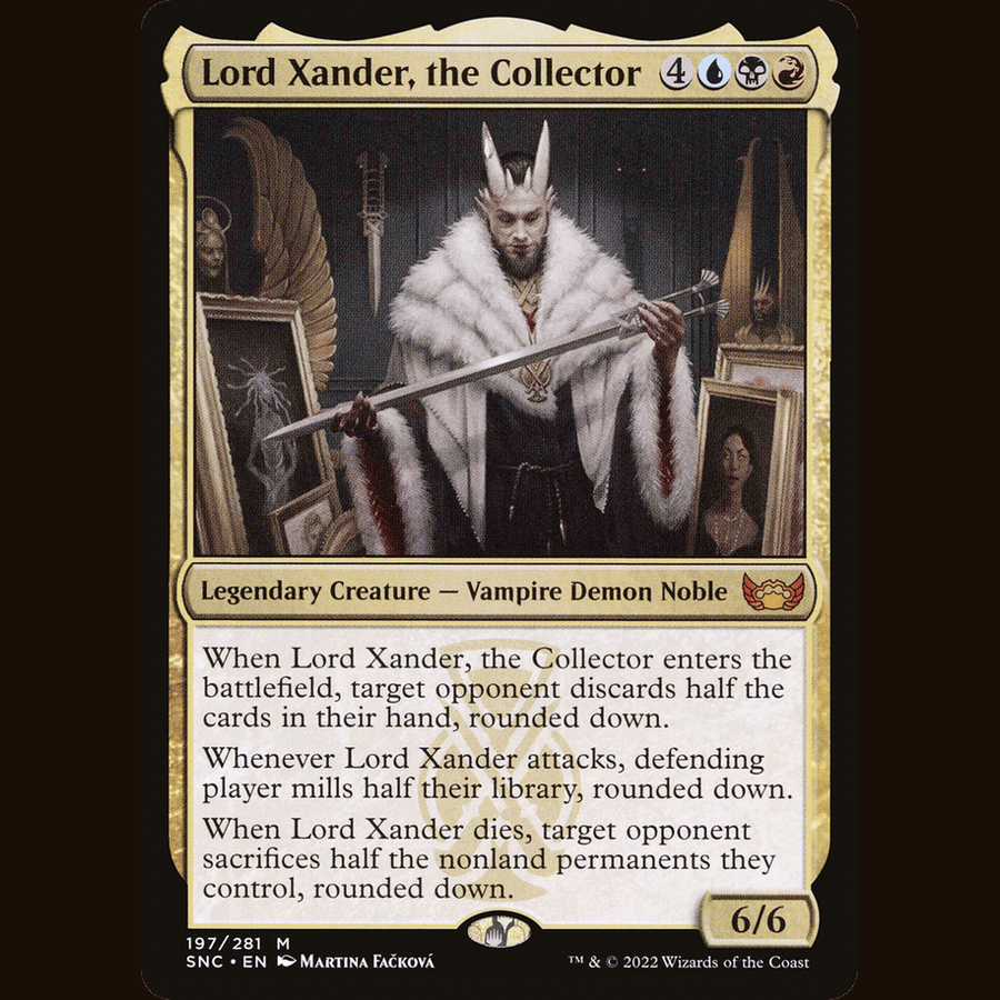 Lord Xander, the Collector [Streets of New Capenna] full-card image