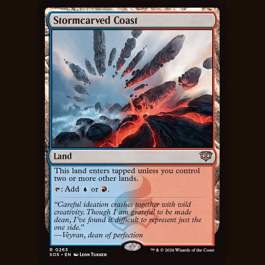 Stormcarved Coast [Secrets of Strixhaven] full-card image