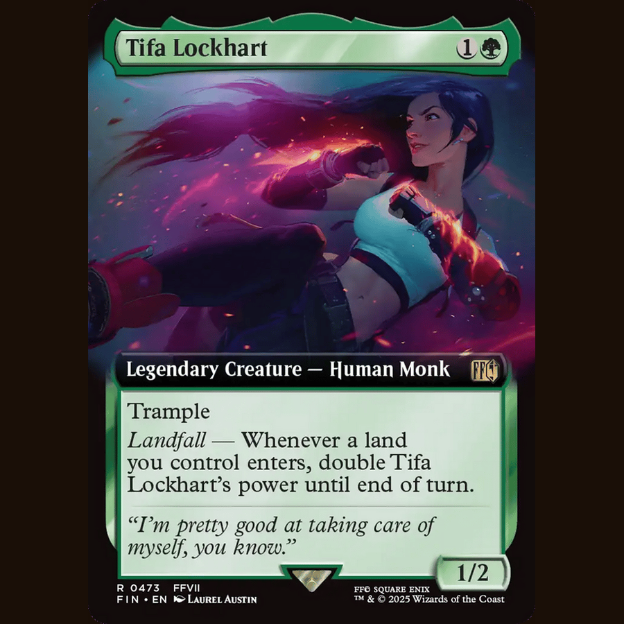 Tifa Lockhart (Extended Art) [Universes Beyond: FINAL FANTASY] full-card image