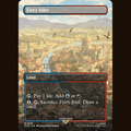 Fiery Islet (Borderless) [Universes Beyond: Assassin's Creed] full-card image