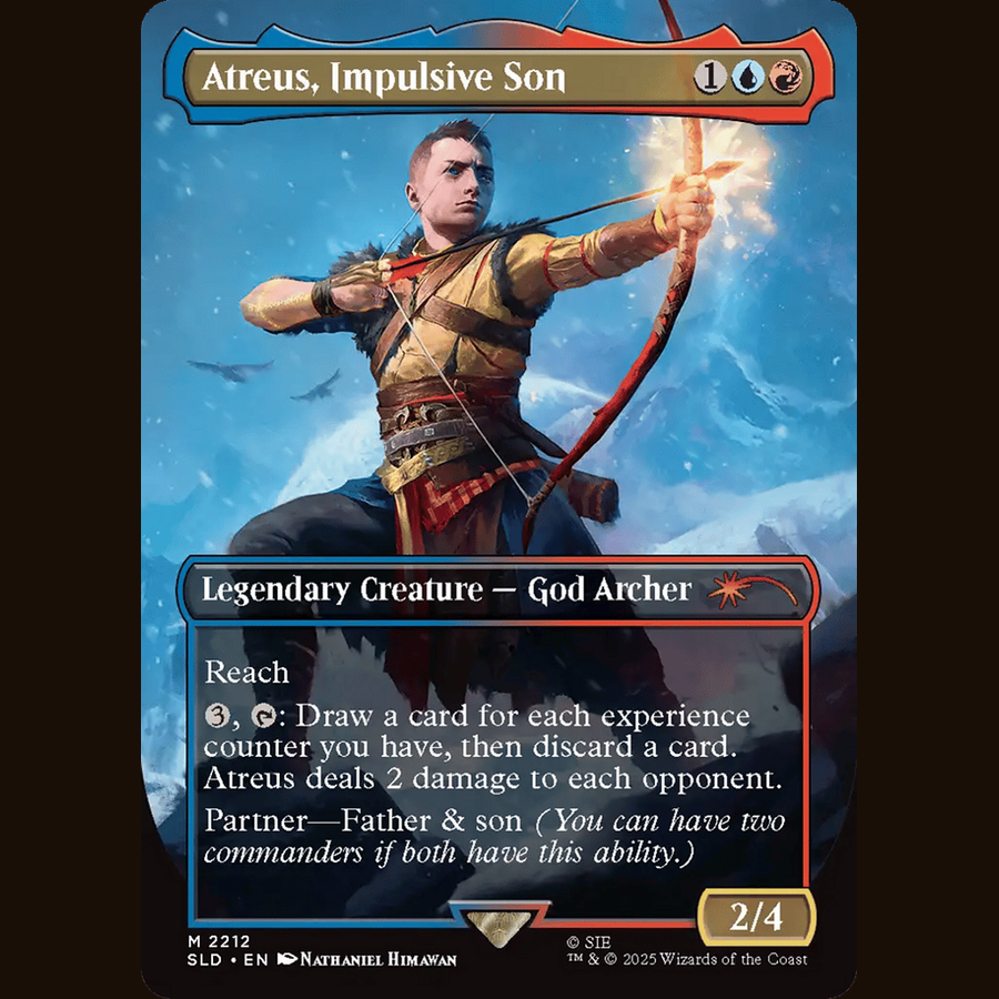 Atreus, Impulsive Son [Secret Lair Drop Series] full-card image