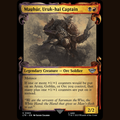 Mauhur, Uruk-hai Captain (Showcase Scrolls) [Universes Beyond: The Lord of the Rings: Tales of Middle-earth] full-card image