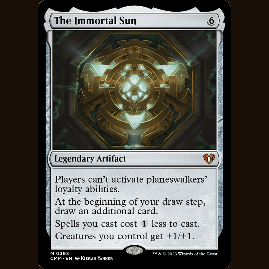 The Immortal Sun [Commander Masters] full-card image