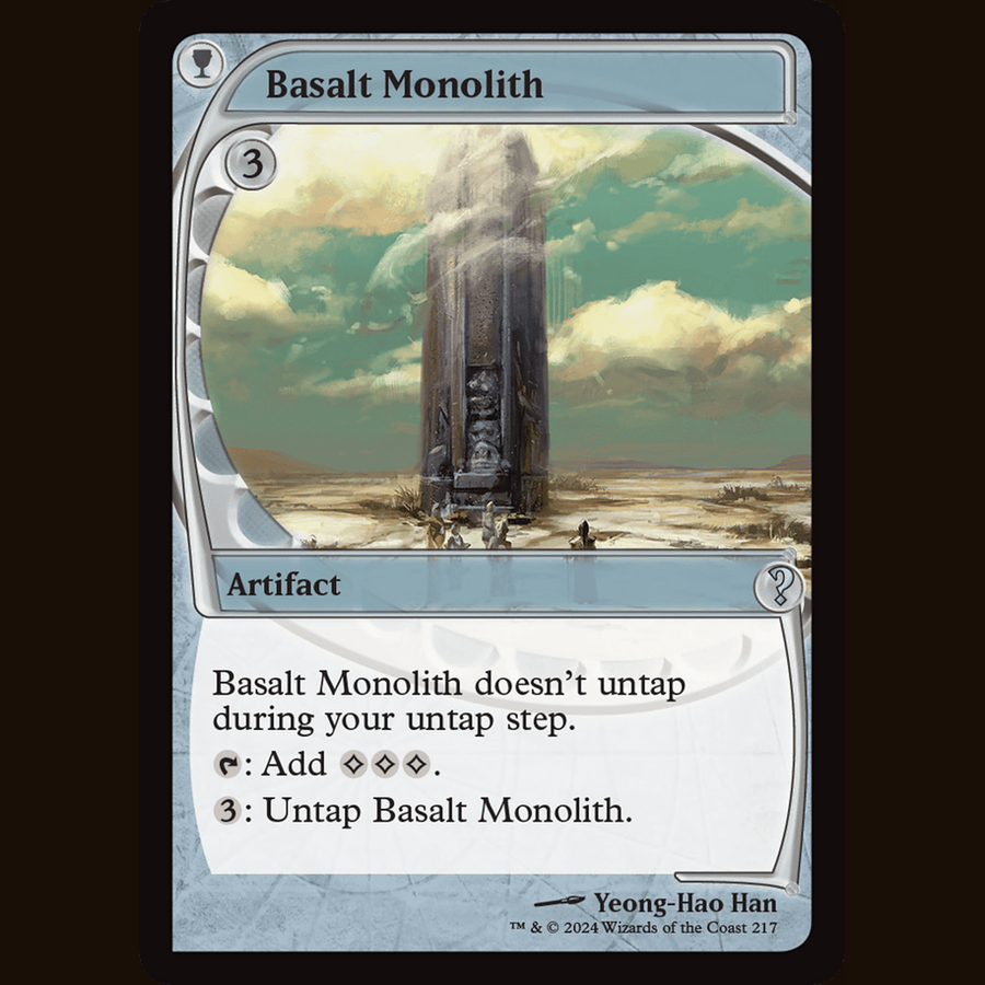Basalt Monolith (Future Sight) [Mystery Booster 2] full-card image
