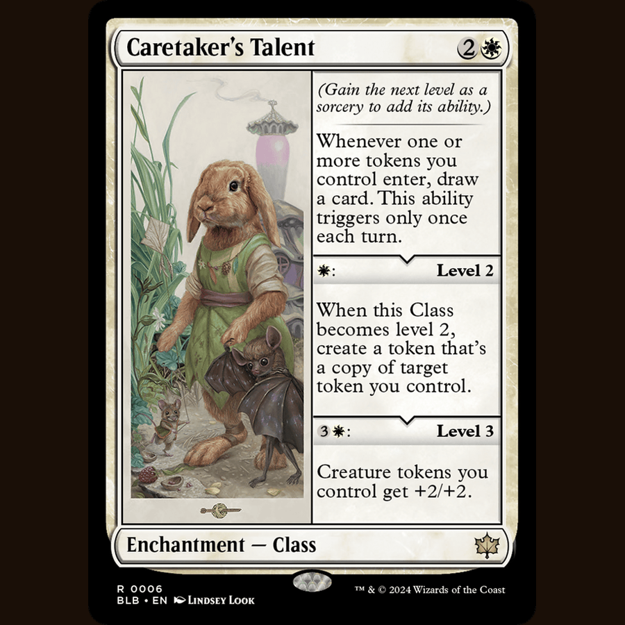 Caretaker's Talent [Bloomburrow] full-card image