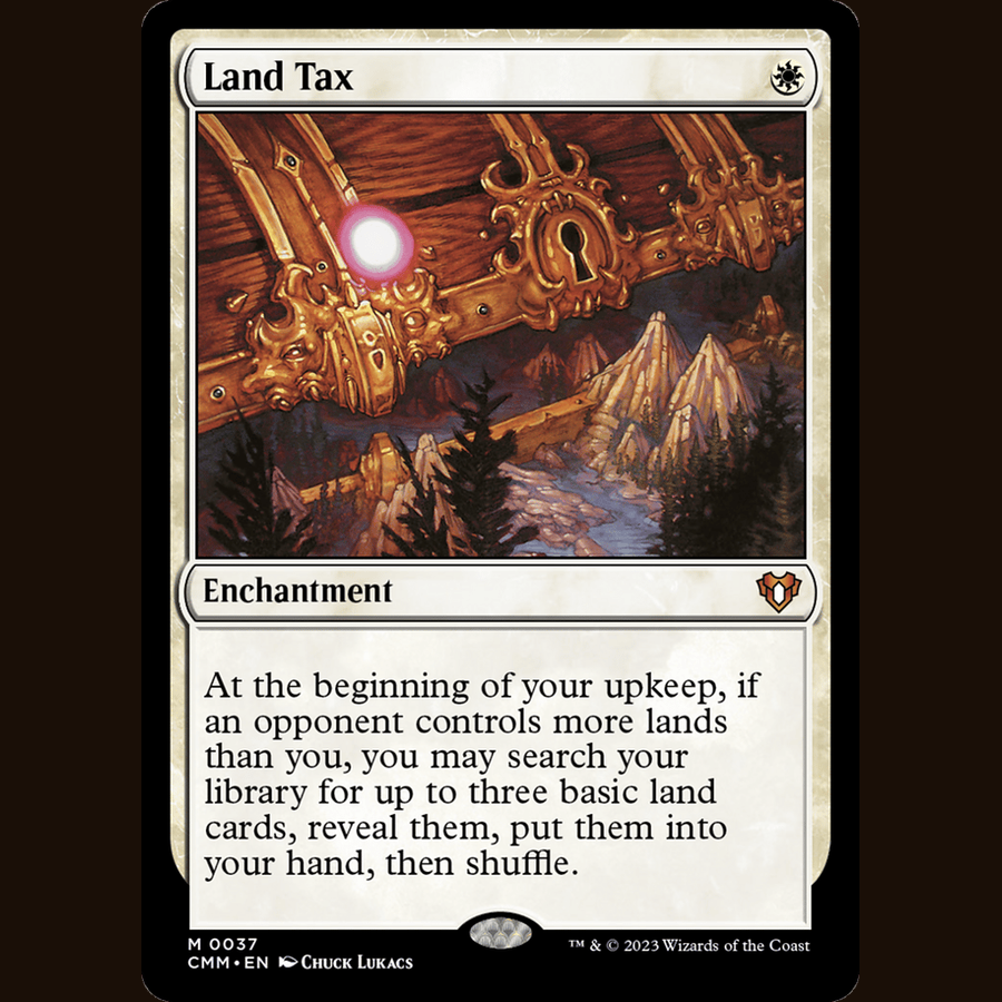 Land Tax [Commander Masters] full-card image
