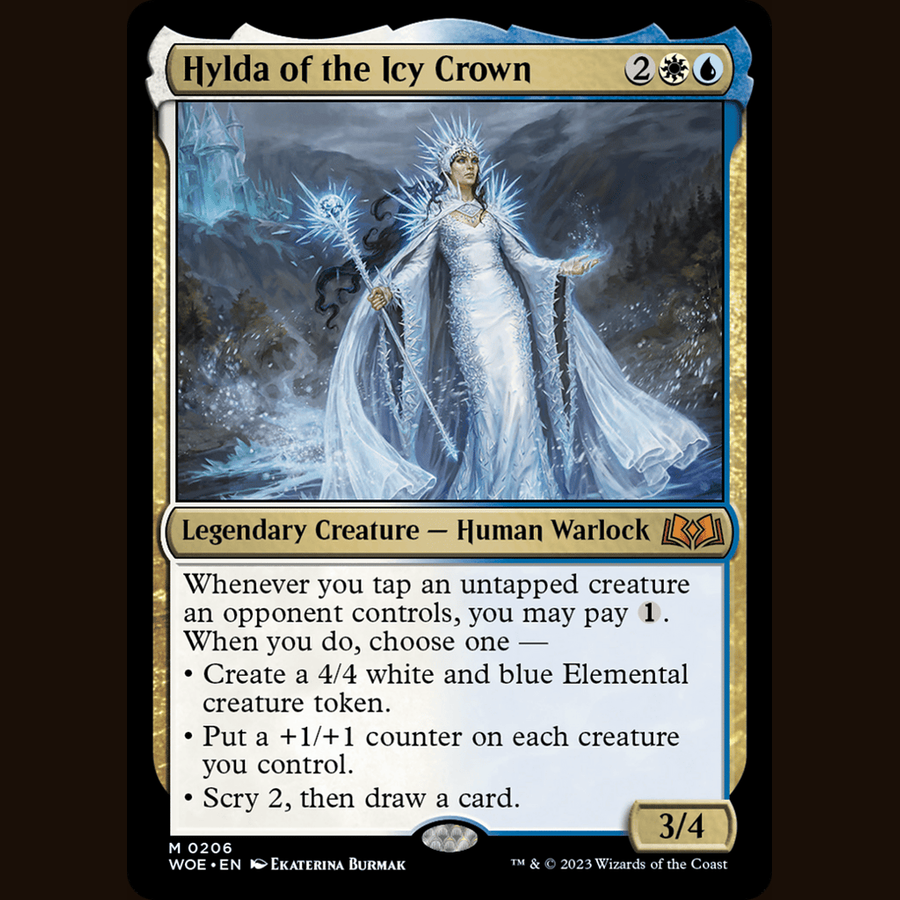 Hylda of the Icy Crown [Wilds of Eldraine] full-card image