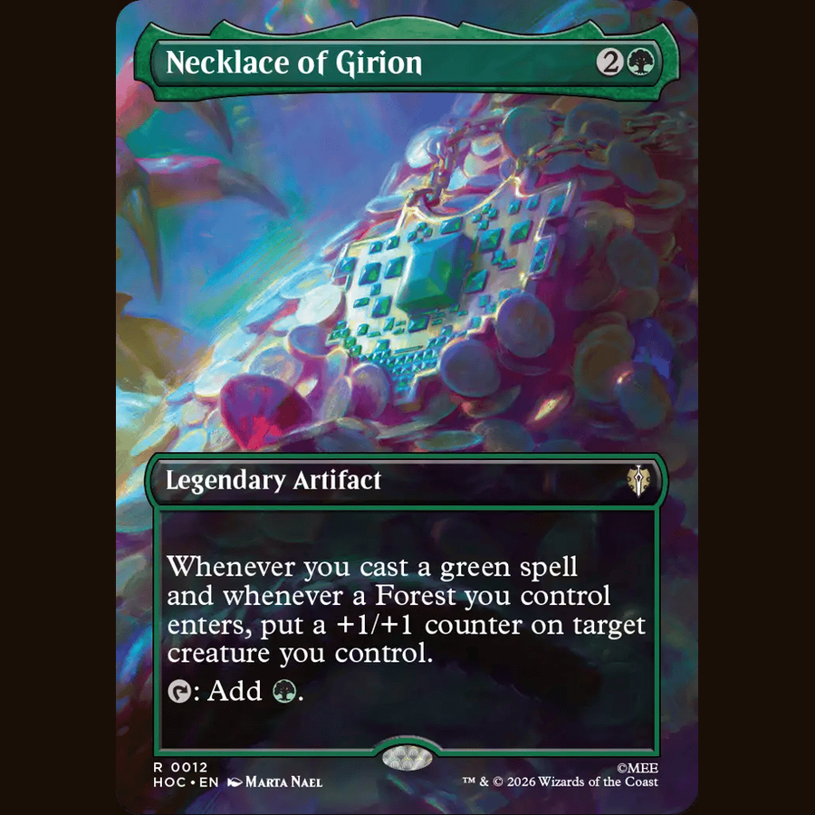 Necklace of Girion (Borderless) [The Hobbit: Eternal-Legal] HOC #12 full-card image