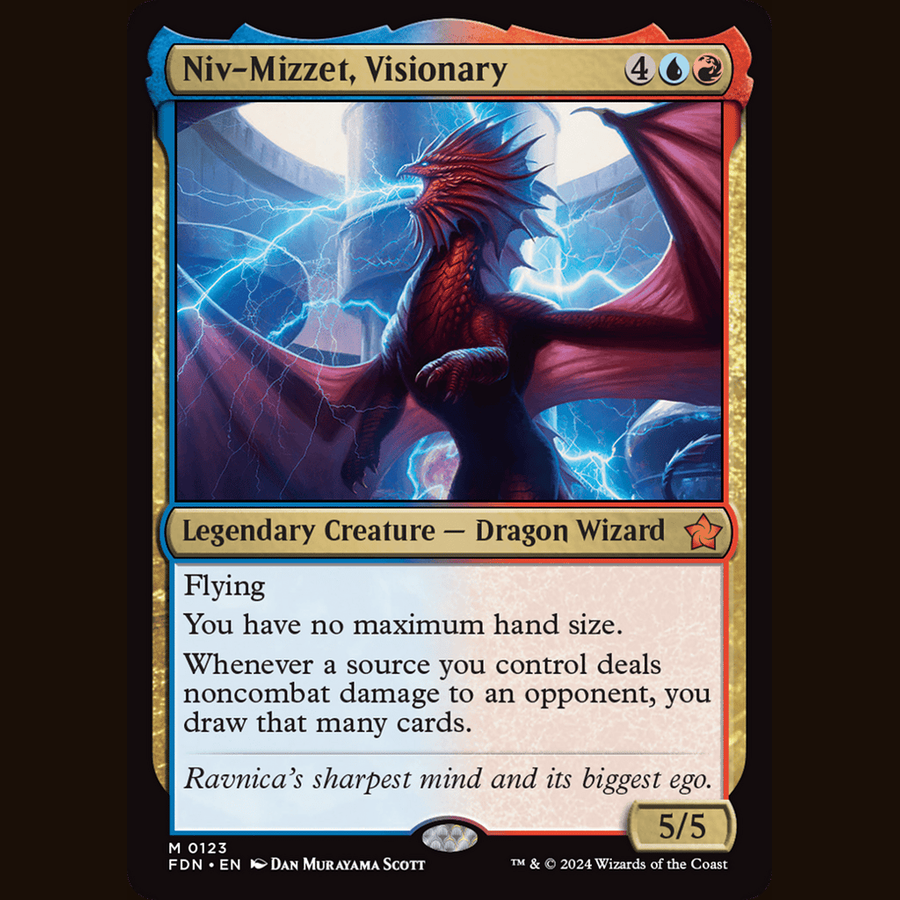 Niv-Mizzet, Visionary [Foundations] full-card image
