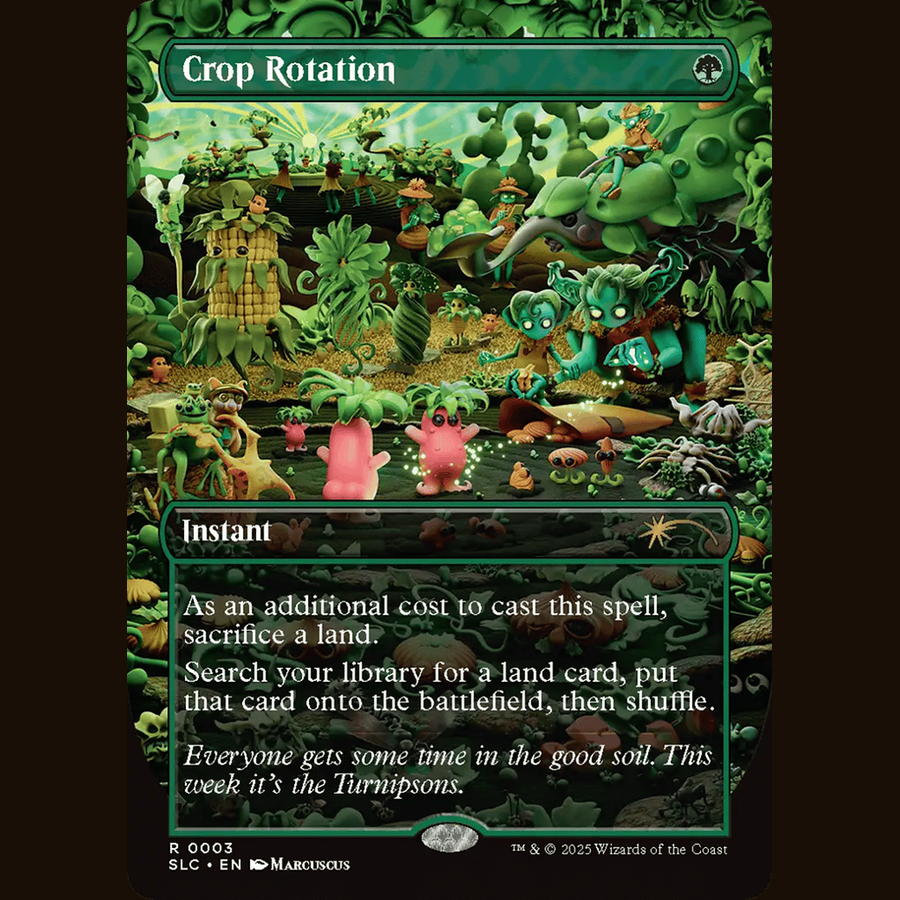 Crop Rotation [Secret Lair: 30th Anniversary Countdown Kit] SLC #3 full-card image