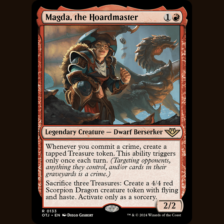 Magda, the Hoardmaster [Outlaws of Thunder Junction] full-card image