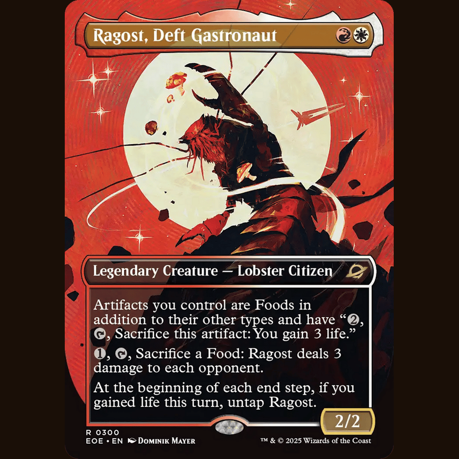 Ragost, Deft Gastronaut (Borderless) [Edge of Eternities] full-card image